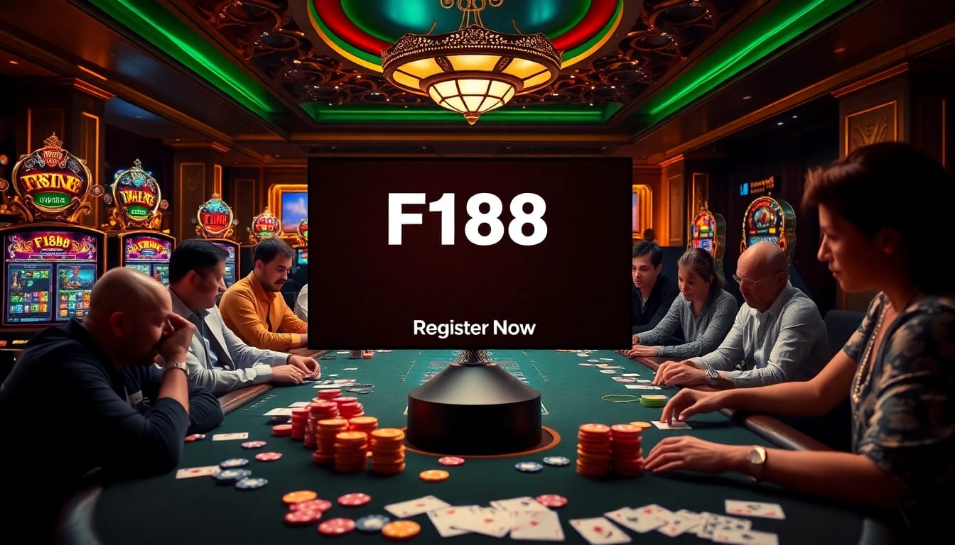 Experience the excitement of đăng ký F168 with vibrant casino visuals and thrilling gameplay.