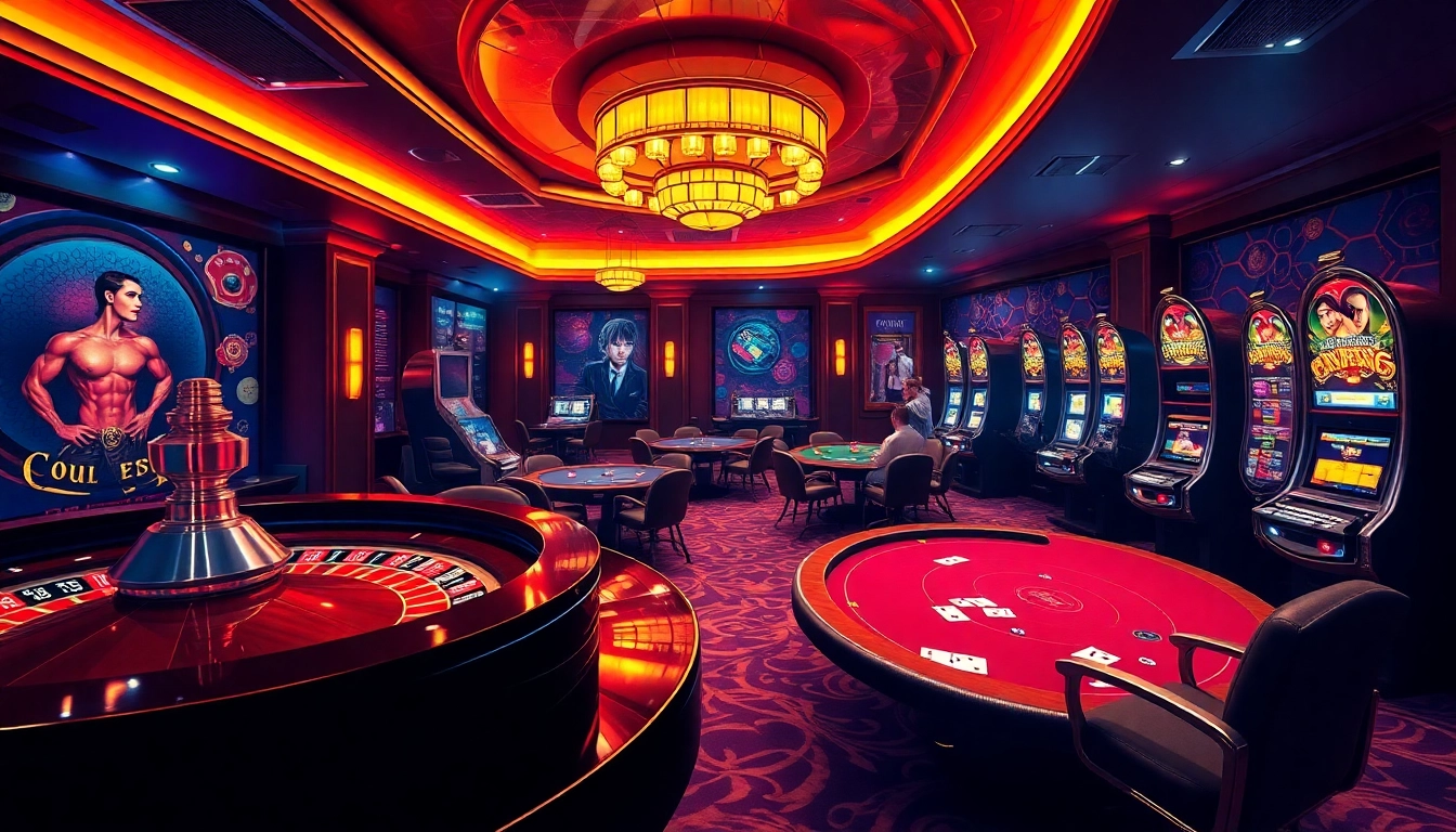 Engaging in exciting games at nhà cái uy tín ở việt nam casino, featuring roulette and poker.