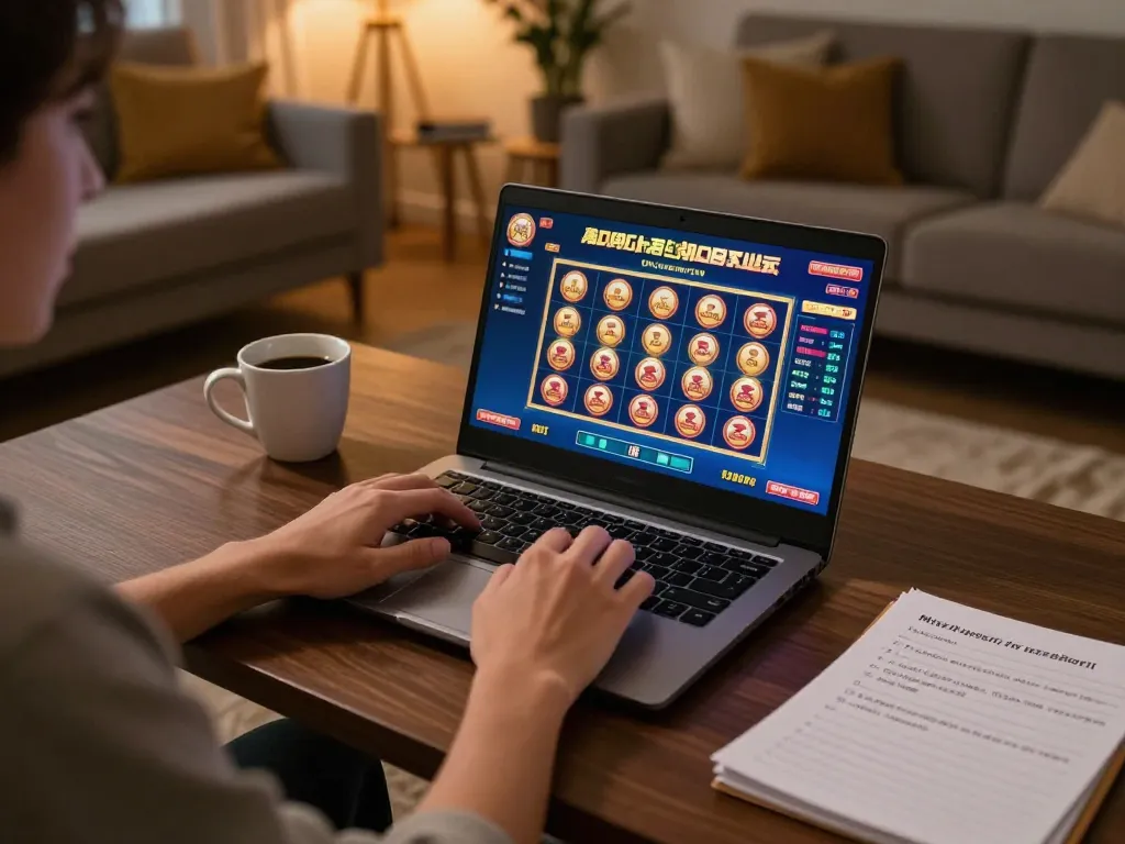 Players engaging at online casinos with fast withdrawal and trusted security in a cozy home setting.