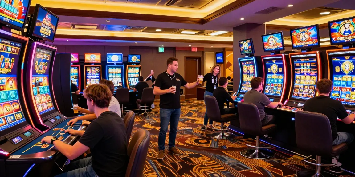 Experience the excitement of credit card casinos at being-there.org.uk with players enjoying games and vibrant promotions.