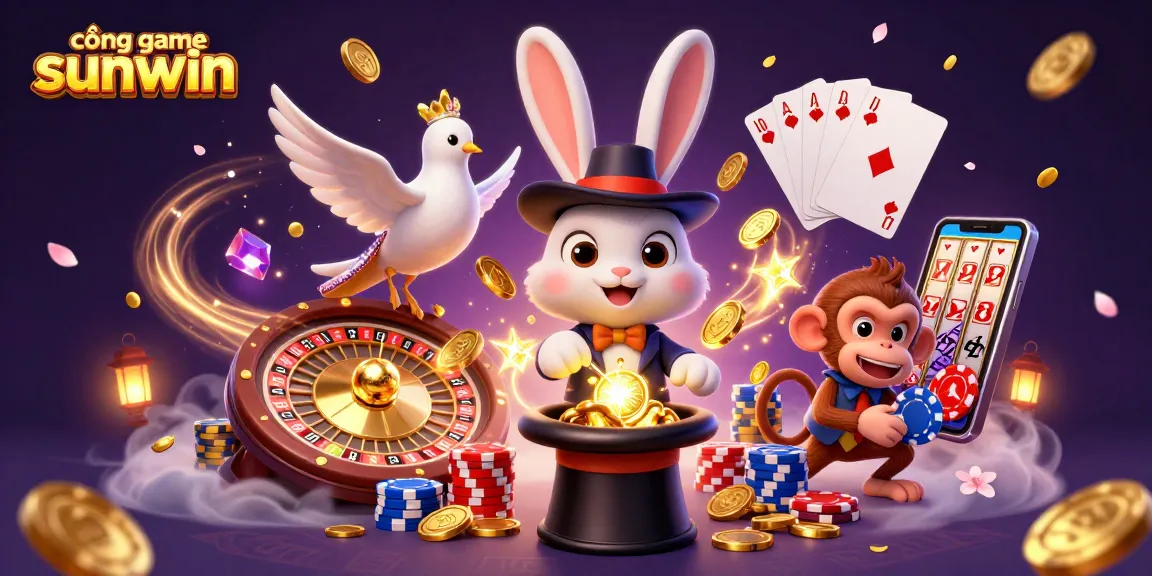 Experience the thrill at cổng game sunwin with magical gameplay and dazzling casino visuals.