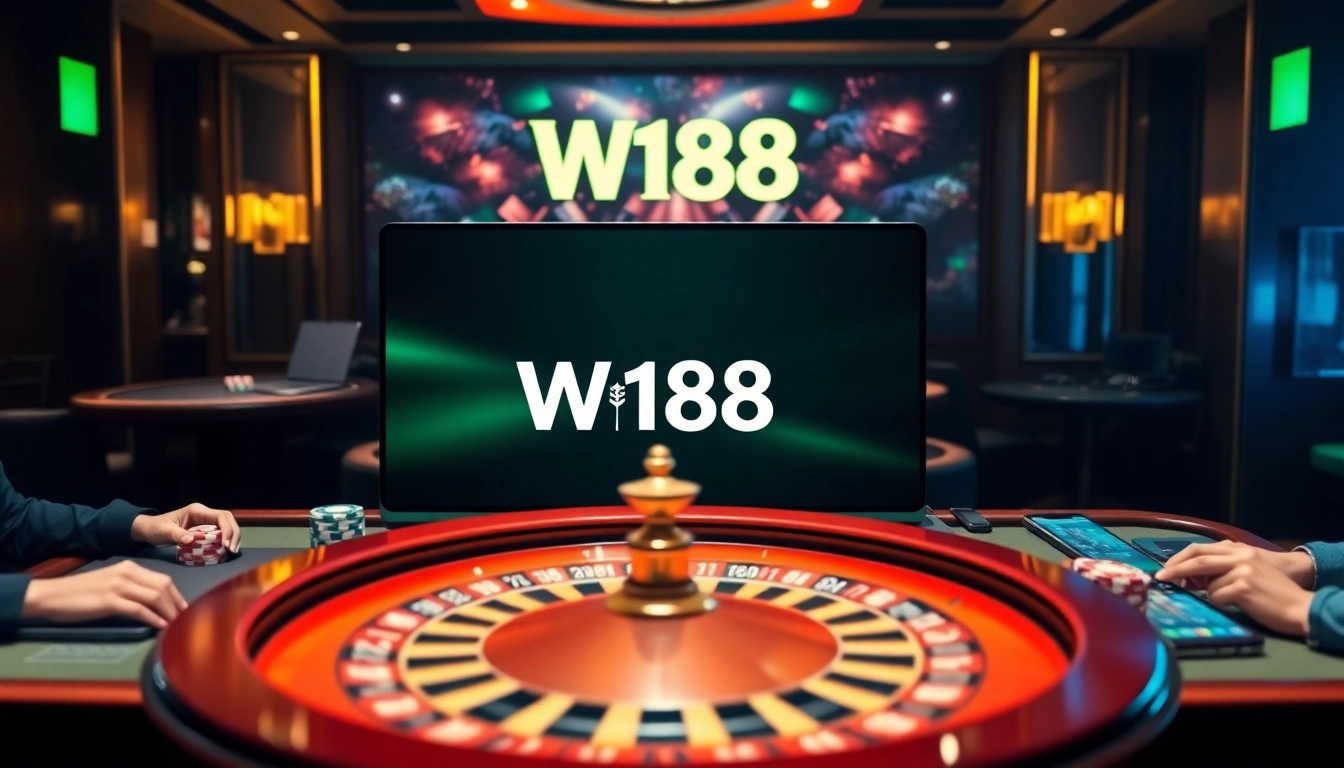 Experience the excitement at nhà cái W188 with thrilling games and sleek gaming interfaces.
