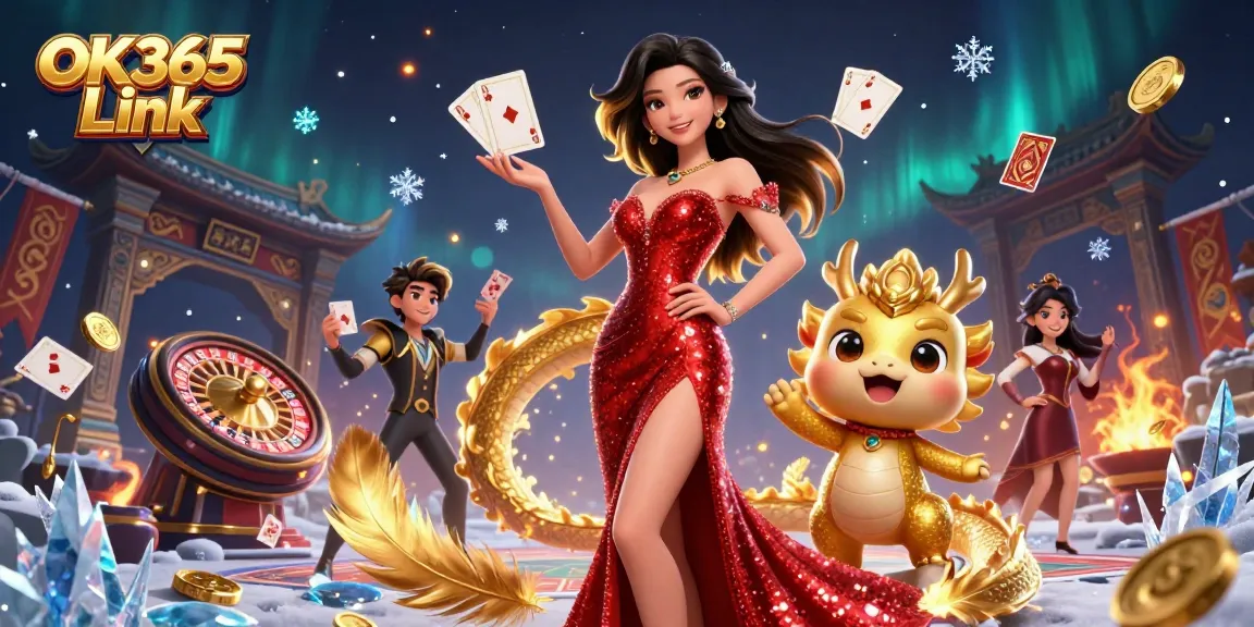 Engage with the exciting OK365 Link at the vibrant live casino showcasing stunning characters and rich visuals.