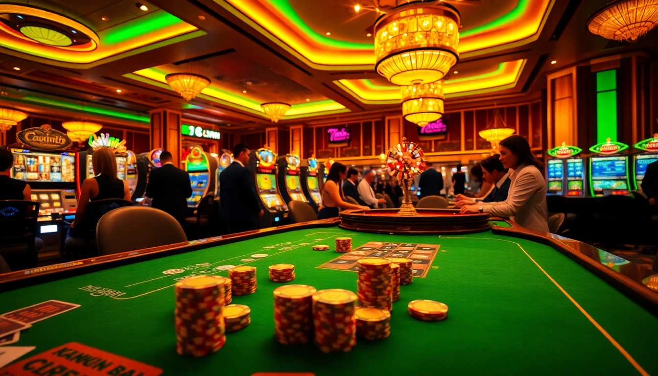 Engage in thrilling games at kkwin, where professional dealers and vibrant tables create an electrifying casino atmosphere.