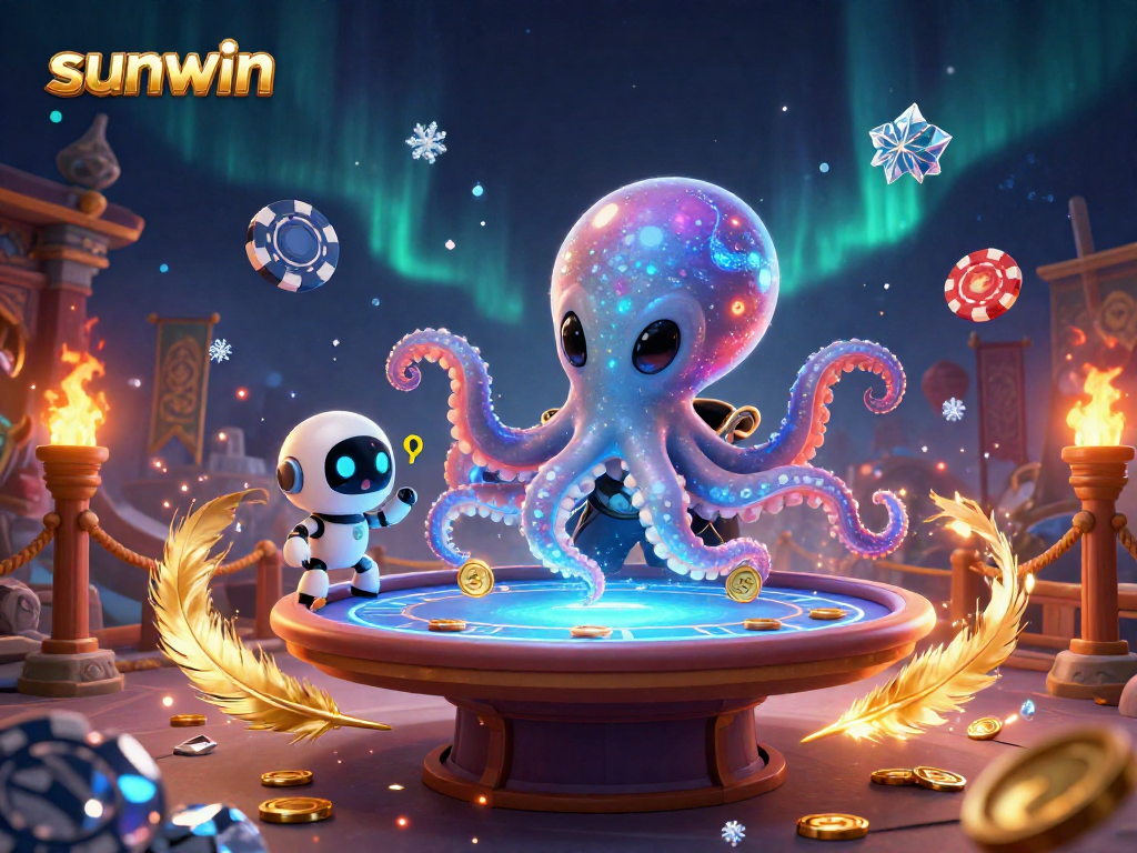 Engage with the thrilling sunwin casino experience featuring alien poker fun and vibrant elements.