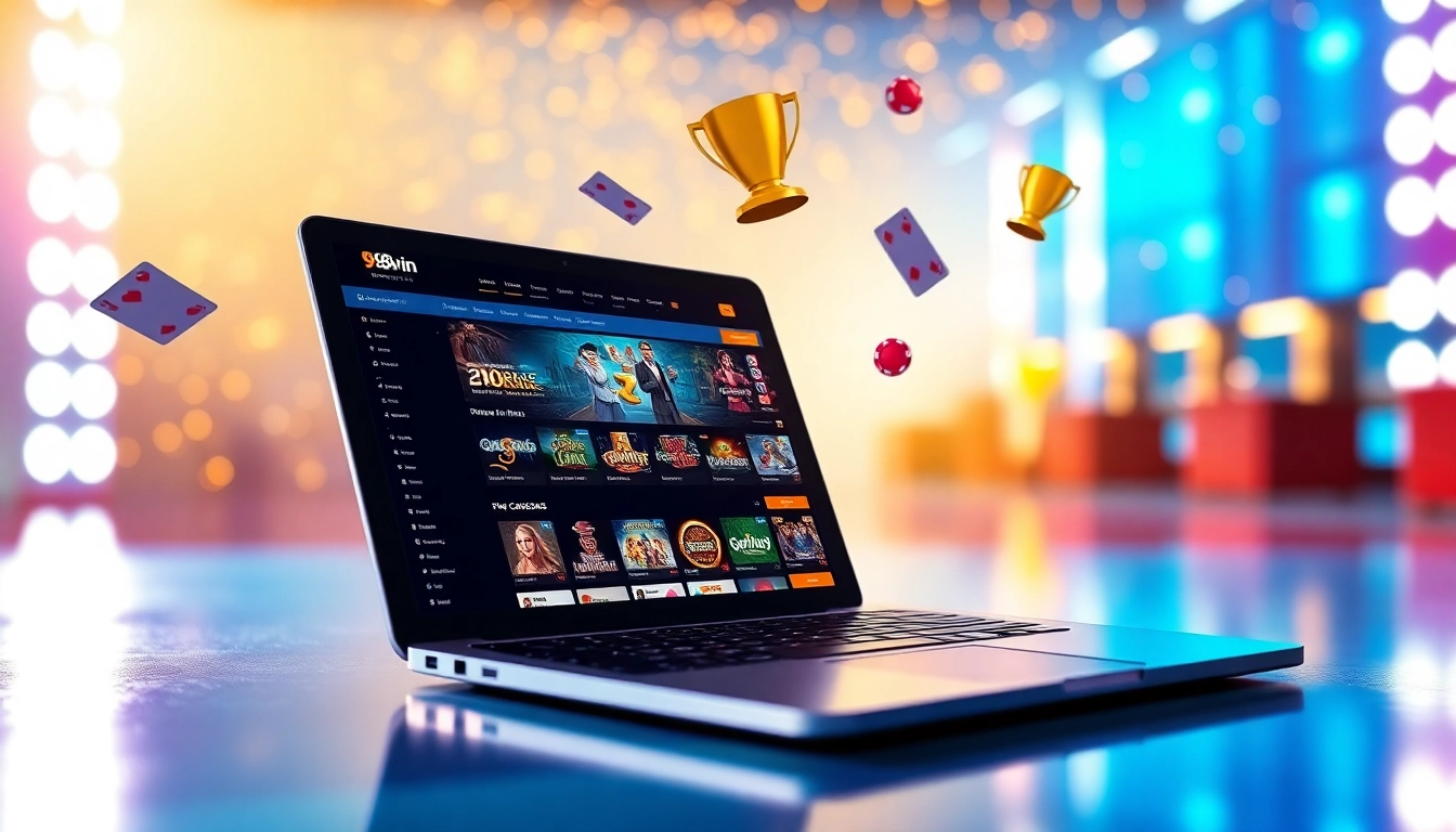 Dynamic view of the 98win trang chu online betting interface, showcasing exciting gaming options and vibrant visuals.