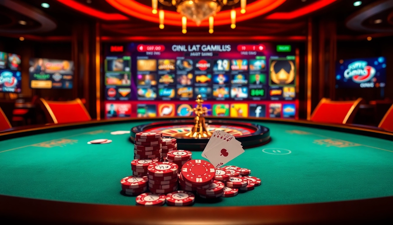 Experience thrilling poker action at http://go88hv.com/ with vibrant chips and stunning casino ambiance.