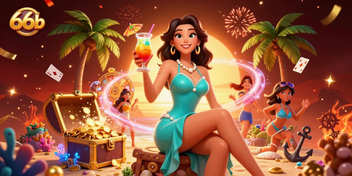 Engage with thrilling moments at 66b, featuring vibrant casino scenes and unique game elements.