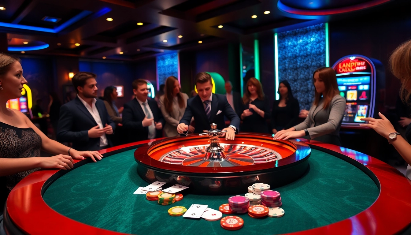 Experience the excitement of gambling at https://urr88.com/ with a vibrant casino atmosphere.
