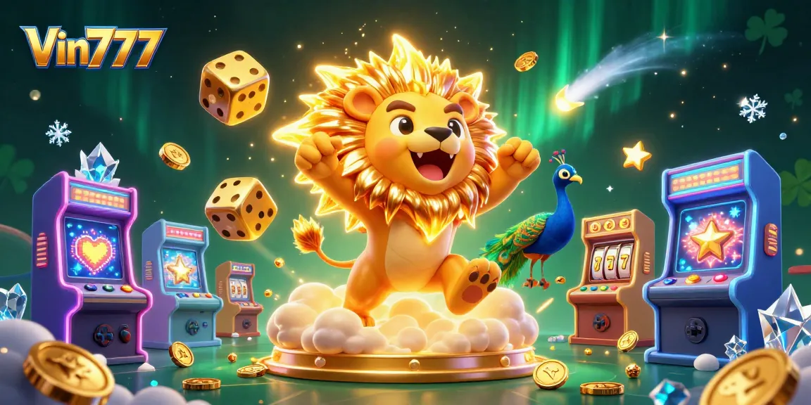 Play dynamic games at Vin777 with vibrant 3D characters and rich casino visuals.