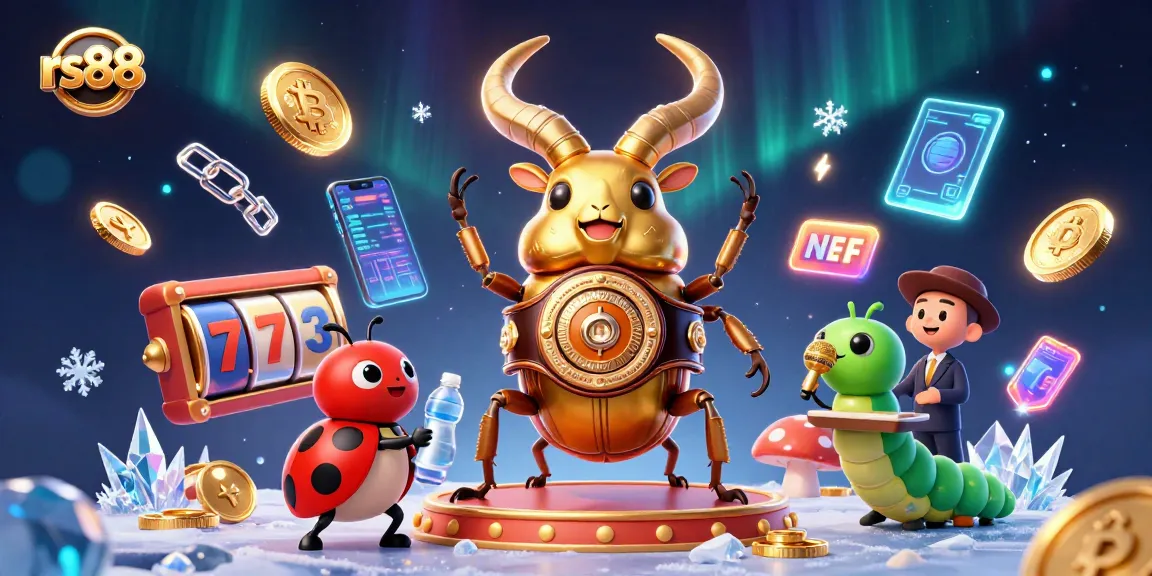 Engage with the exciting world of rs88 casino gaming featuring slot reels, jackpots, and vibrant characters.