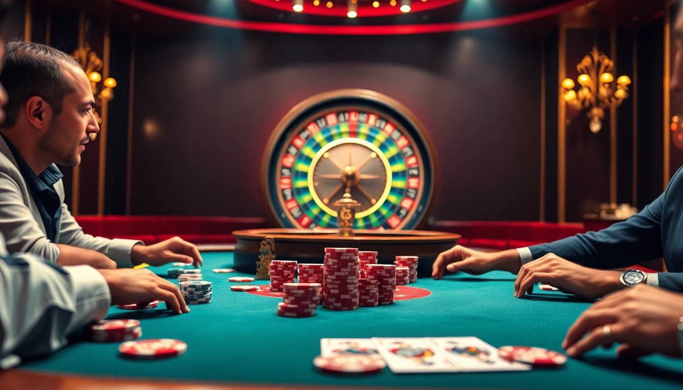 Experience the thrill of LUCK8 COM with vibrant poker action and glamorous casino ambiance.