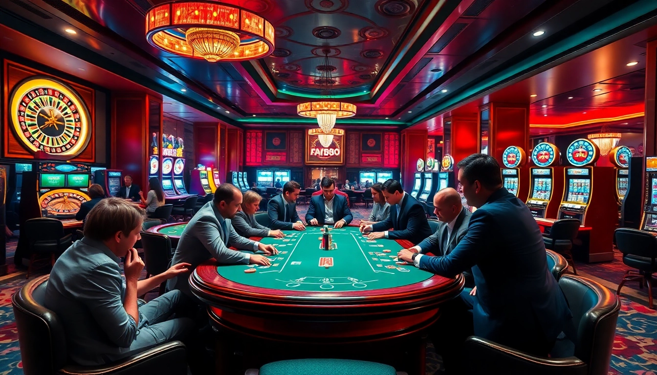 Experience the thrill of AF88 com casino with professional players at a dynamic poker table.