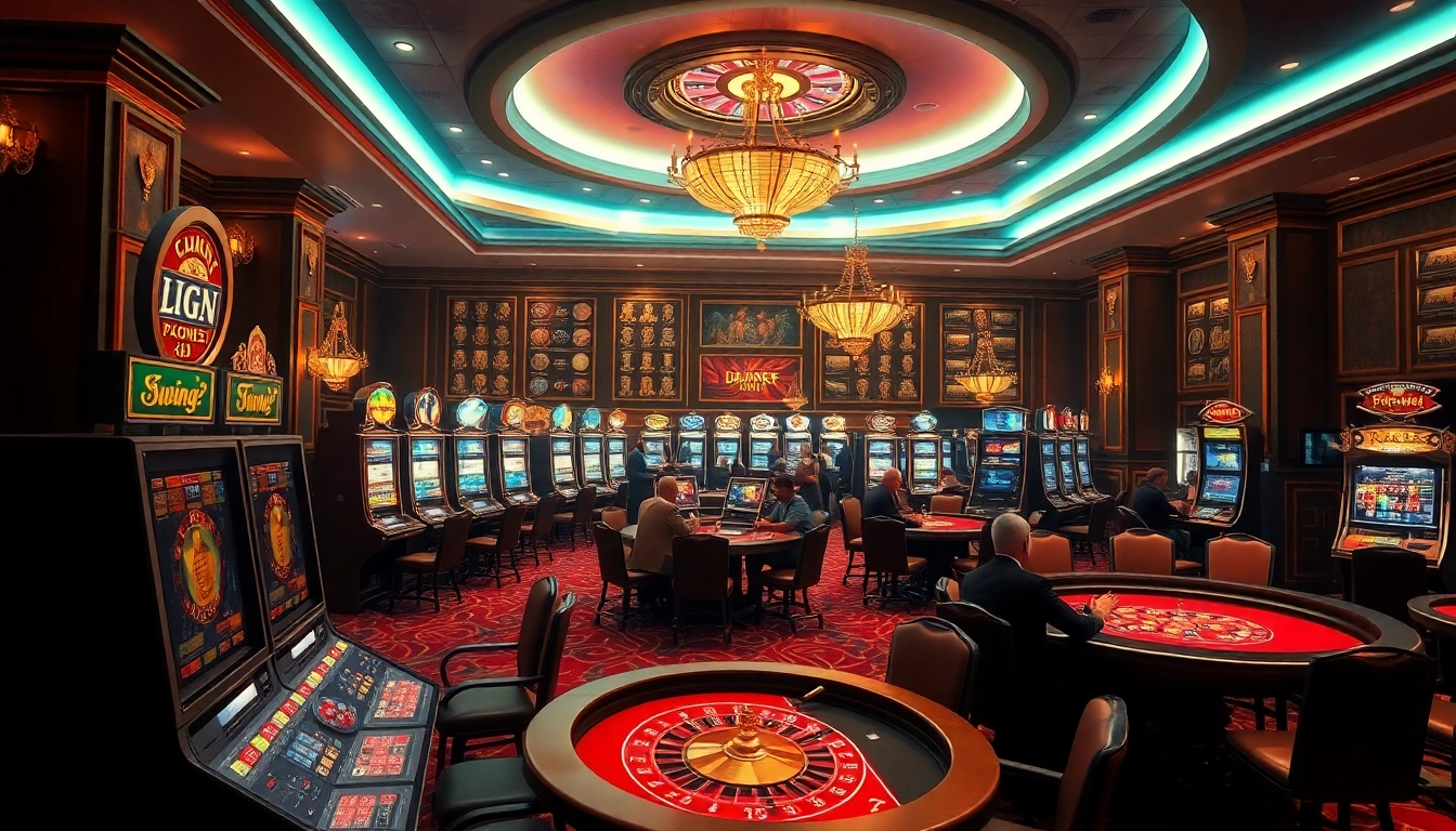 Experience luxury gambling at https://kjc.uk.com/ with vibrant tables and thrilling players at a lavish casino.