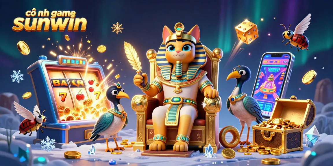 Experience the thrill of cổng game sunwin with a vibrant 3D casino art explosion!
