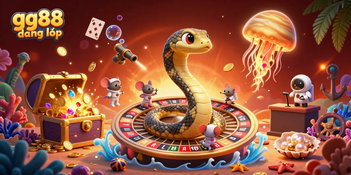 Experience thrilling bets at gg88 đăng nhập with vibrant cosmic characters and dynamic casino elements.