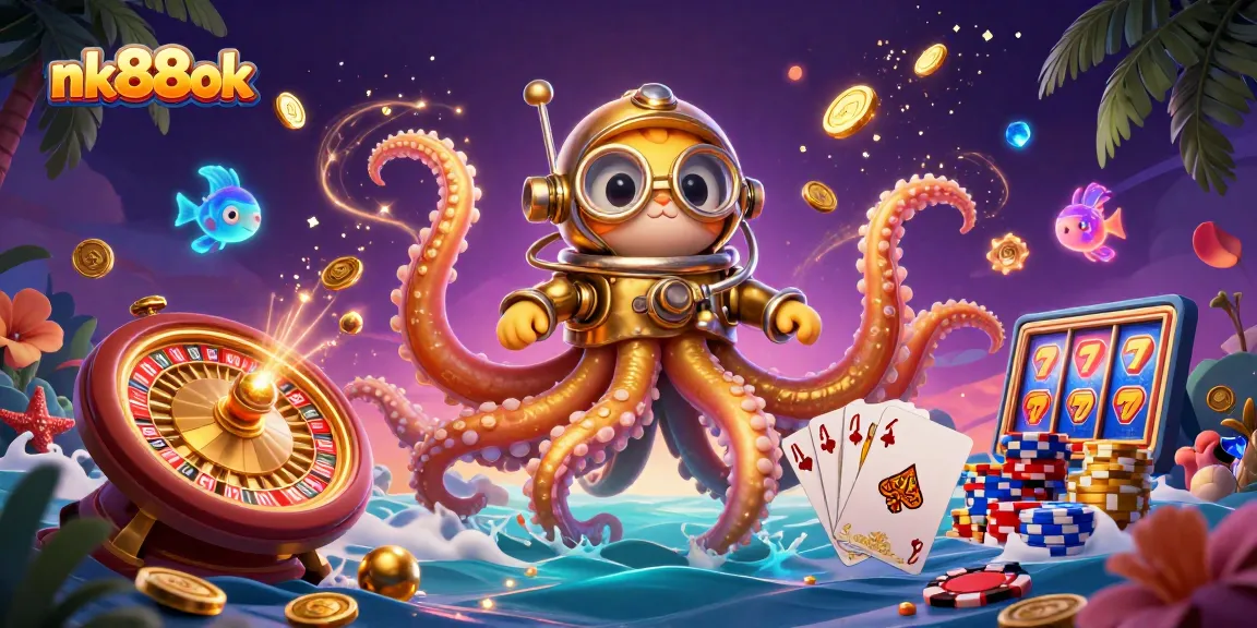 Win big with nk88ok by diving into thrilling casino action featuring rich 3D imagery.