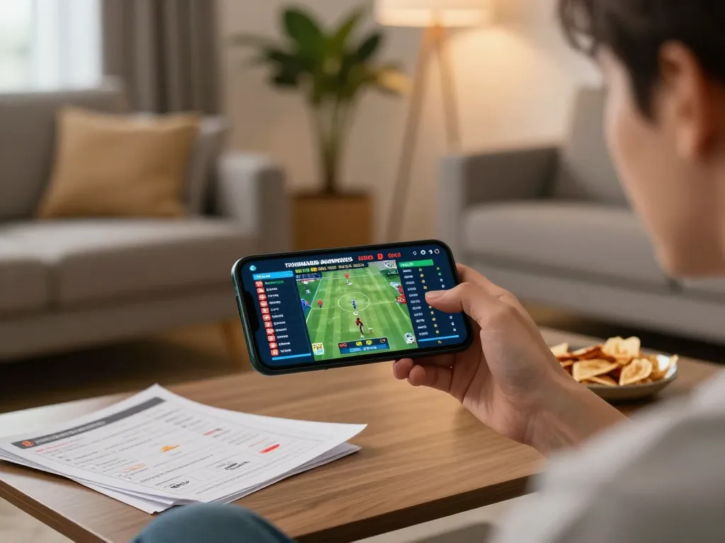 Sin888 sports betting on smartphone showcasing live odds for informed gambling decisions.