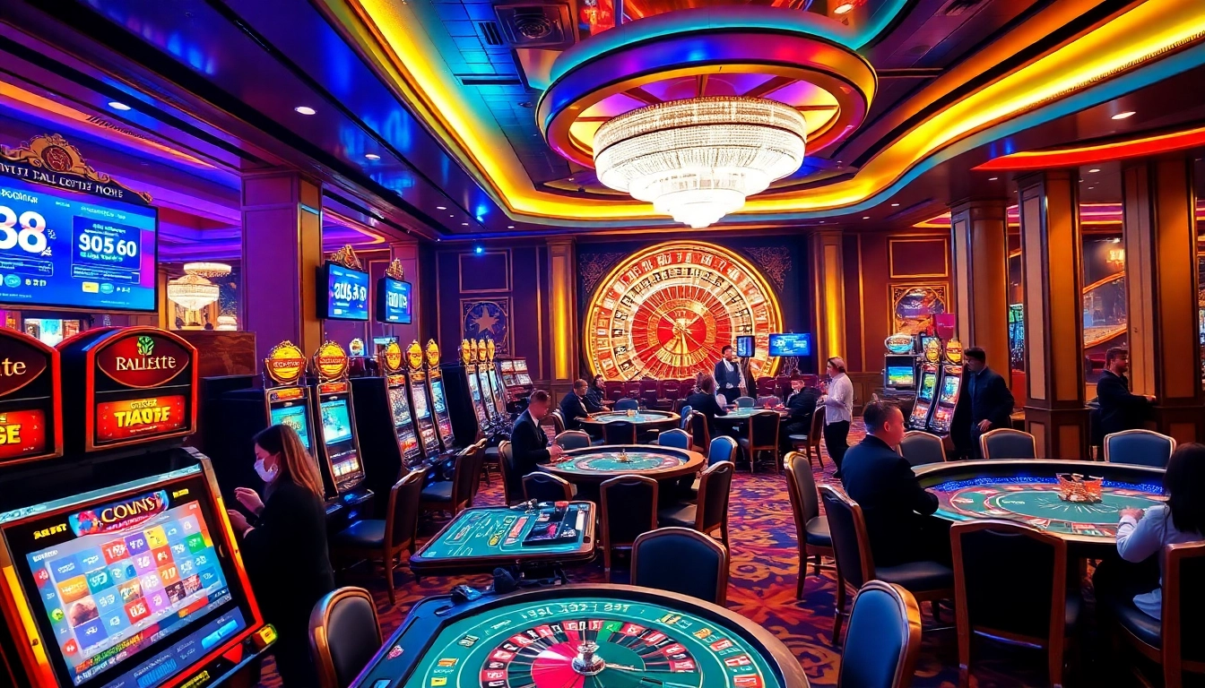 Experience the thrill of gambling at https://jtg88.com/ with a lively casino atmosphere filled with action.