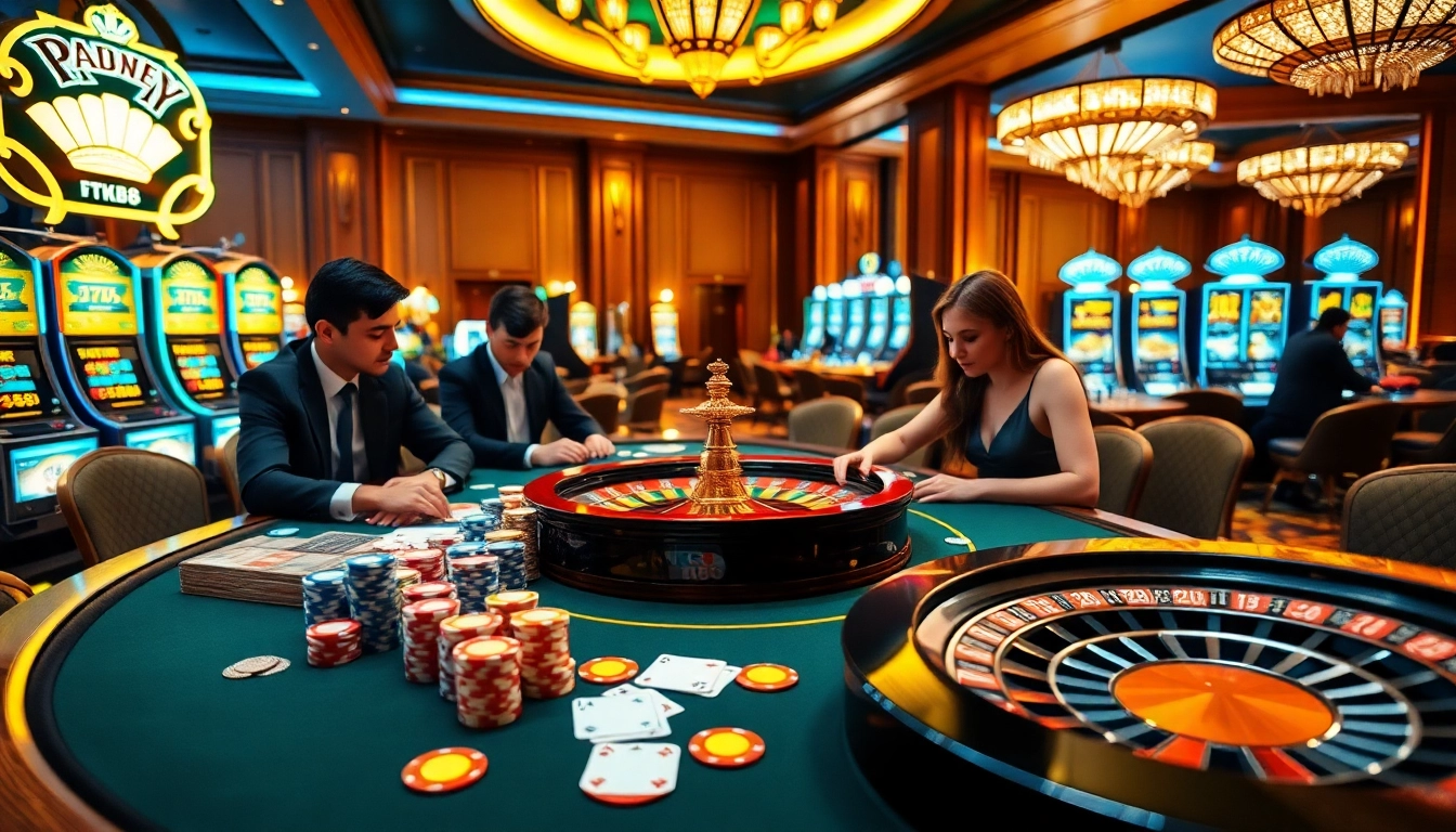 Experience the excitement of nhà cái tk88 with vibrant casino games and thrilling action.