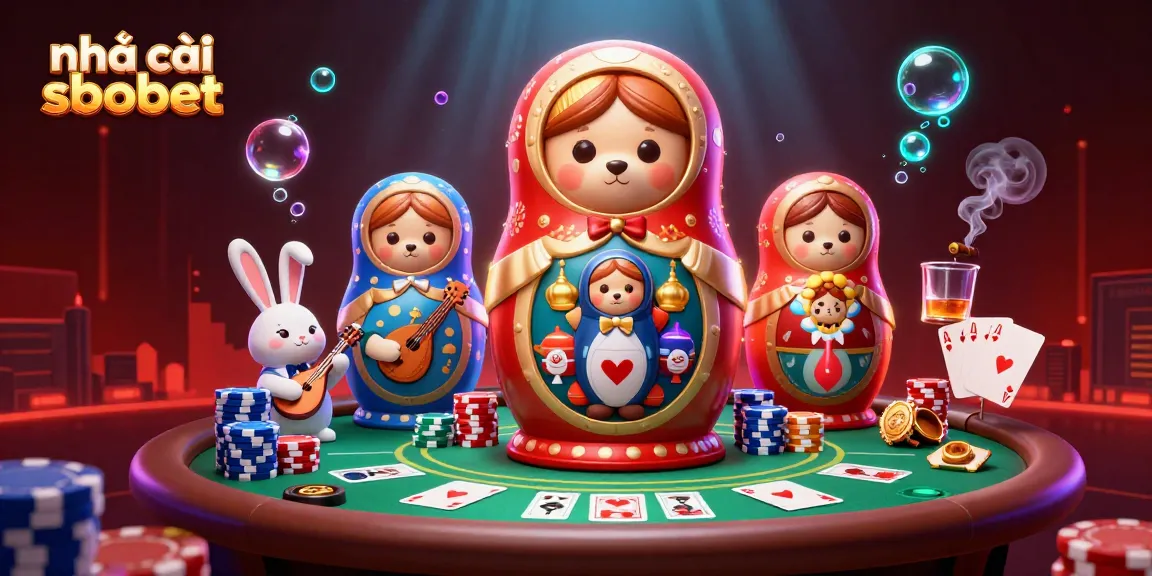 Engage with nhà cái sbobet's dynamic casino scene filled with vibrant characters and gaming action.