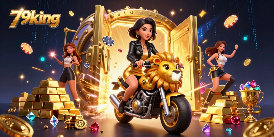 Experience thrilling wins at 79king with vibrant casino elements and a glamorous adventure.
