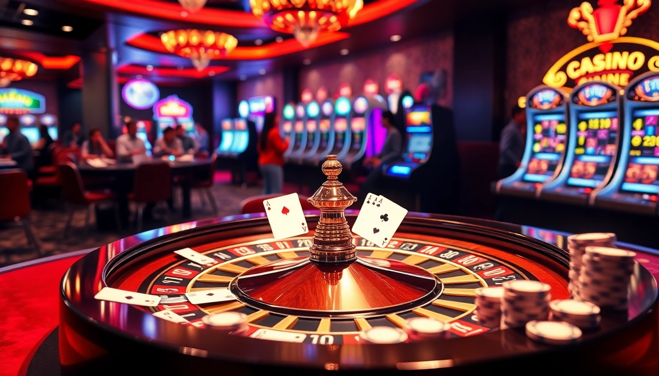 pg88 online casino scene featuring poker chips and playing cards on a vibrant table.