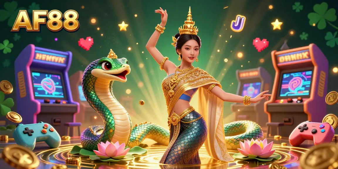 Join the thrilling gameplay at AF88 with a vibrant casino scene showing traditional elements and modern gaming energy.